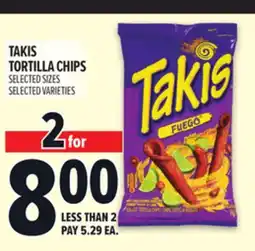 Metro TAKIS TORTILLA CHIPS offer