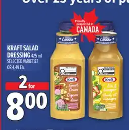 Metro KRAFT SALAD DRESSING offer