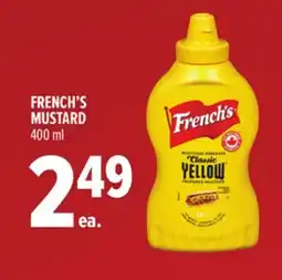 Metro FRENCH'S MUSTARD offer