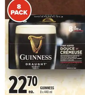 Metro GUINNESS offer