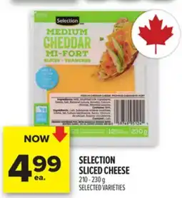 Metro SELECTION SLICED CHEESE offer
