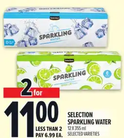 Metro SELECTION SPARKLING WATER offer