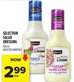 Metro SELECTION SALAD DRESSING offer