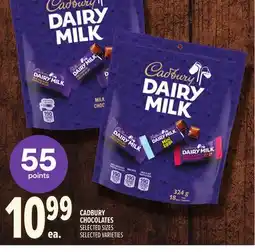 Metro CADBURY CHOCOLATES offer