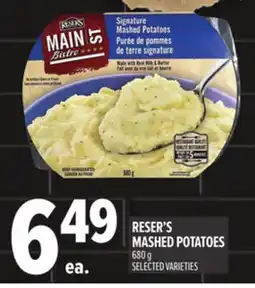 Metro RESER'S MASHED POTATOES offer