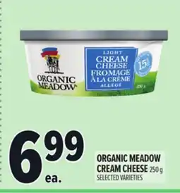 Metro ORGANIC MEADOW CREAM CHEESE offer