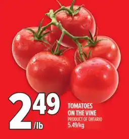 Metro TOMATOES ON THE VINE offer