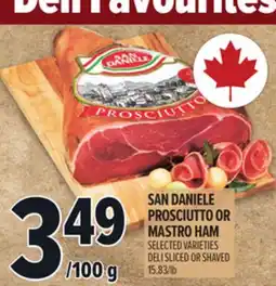 Metro SAN DANIELE PROSCIUTTO OR MASTRO HAM offer
