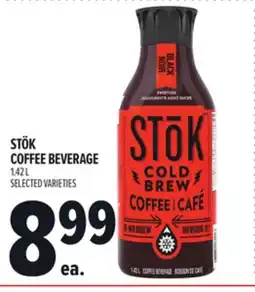 Metro STÖK COFFEE BEVERAGE offer