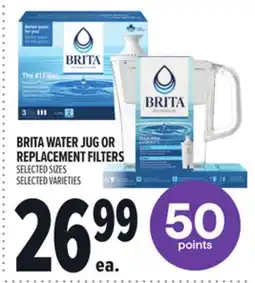 Metro BRITA WATER JUG OR REPLACEMENT FILTERS offer