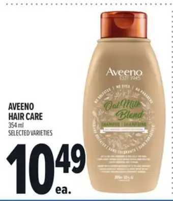 Metro AVEENO HAIR CARE offer