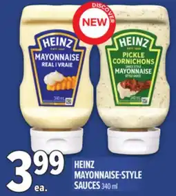 Metro HEINZ MAYONNAISE-STYLE SAUCES offer