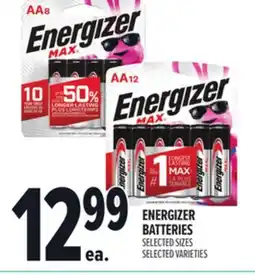 Metro ENERGIZER BATTERIES offer