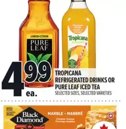 Metro TROPICANA REFRIGERATED DRINKS OR PURE LEAF ICED TEA offer