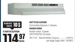 BMR HOTTE DE CUISINE offer