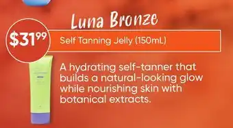 Healthy Planet Luna Bronze Self Tanning Jelly offer