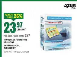 BMR TROUSSE DE FERMETURE DE PISCINE offer