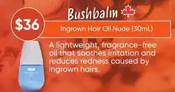 Healthy Planet Bushbalm Ingrown Hair Oil Nude offer