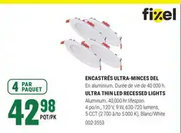 BMR ENCASTRÉS ULTRA-MINCES DEL offer
