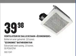 BMR VENTILATEUR DE SALLE DE BAIN  ÉCONOMIQUE  offer