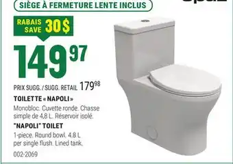 BMR TOILETTE NAPOLI offer