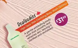 Healthy Planet High Gear AHA Clarifying Body Wash offer
