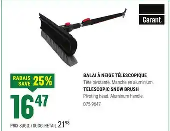 BMR BALAI À NEIGE TÉLESCOPIQUE offer