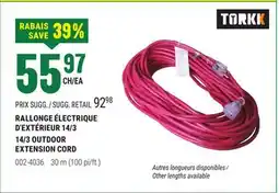 BMR RALLONGE ÉLECTRIQUE D'EXTÉRIEUR 14/3 offer