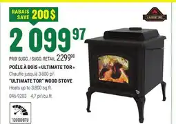 BMR POÊLE À BOIS  ULTIMATE TOR  offer