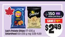 Chalo FreshCo Lay's Potato Chips 177-235 g Smartfood 150-220 g offer
