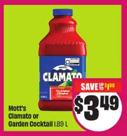 Chalo FreshCo Mott's Clamato or Garden Cocktail 1.89 L offer