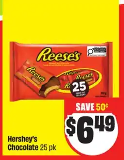Chalo FreshCo Hershey's Chocolate 25 pk offer