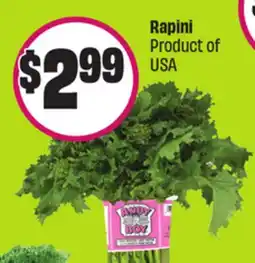 Chalo FreshCo Rapini Product of USA offer