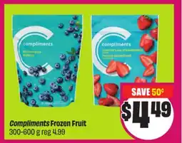 Chalo FreshCo Compliments Frozen Fruit 300-600 g offer