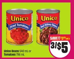 Chalo FreshCo Unico Beans 540 mL or Tomatoes 796 mL offer