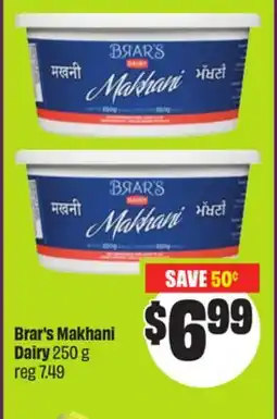Chalo FreshCo Brar's Makhani Dairy 250 g offer