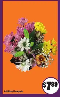 Chalo FreshCo Fall Mixed Bouquets offer