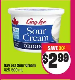 Chalo FreshCo Gay Lea Sour Cream 425-500 mL offer