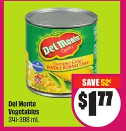 Chalo FreshCo Del Monte Vegetables 341-398 mL offer