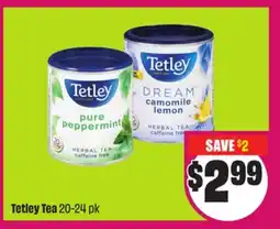 Chalo FreshCo Tetley Tea 20-24 pk offer