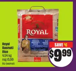 Chalo FreshCo Royal Basmati Rice 4.54 kg offer