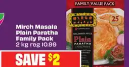 Chalo FreshCo Mirch Masala Plain Paratha Family Pack 2 kg offer
