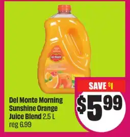 Chalo FreshCo Del Monte Morning Sunshine Orange Juice Blend offer