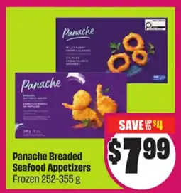Chalo FreshCo Panache Breaded Seafood Appetizers Frozen 252-355 g offer