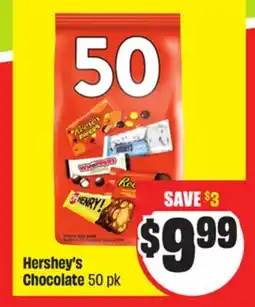 Chalo FreshCo Hershey's Chocolate 50 pk offer