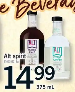 Fortinos ALT SPIRIT, 375 ML offer