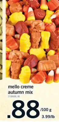 Fortinos MELLO CREME AUTUMN MIX offer