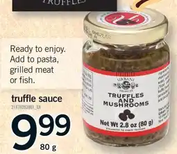 Fortinos TRUFFLE SAUCE, 80 G offer