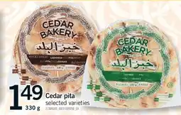 Fortinos CEDAR PITA, 330 g offer