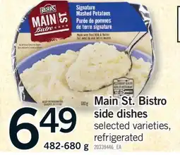 Fortinos MAIN ST. BISTRO SIDE DISHES, 482-680 g offer